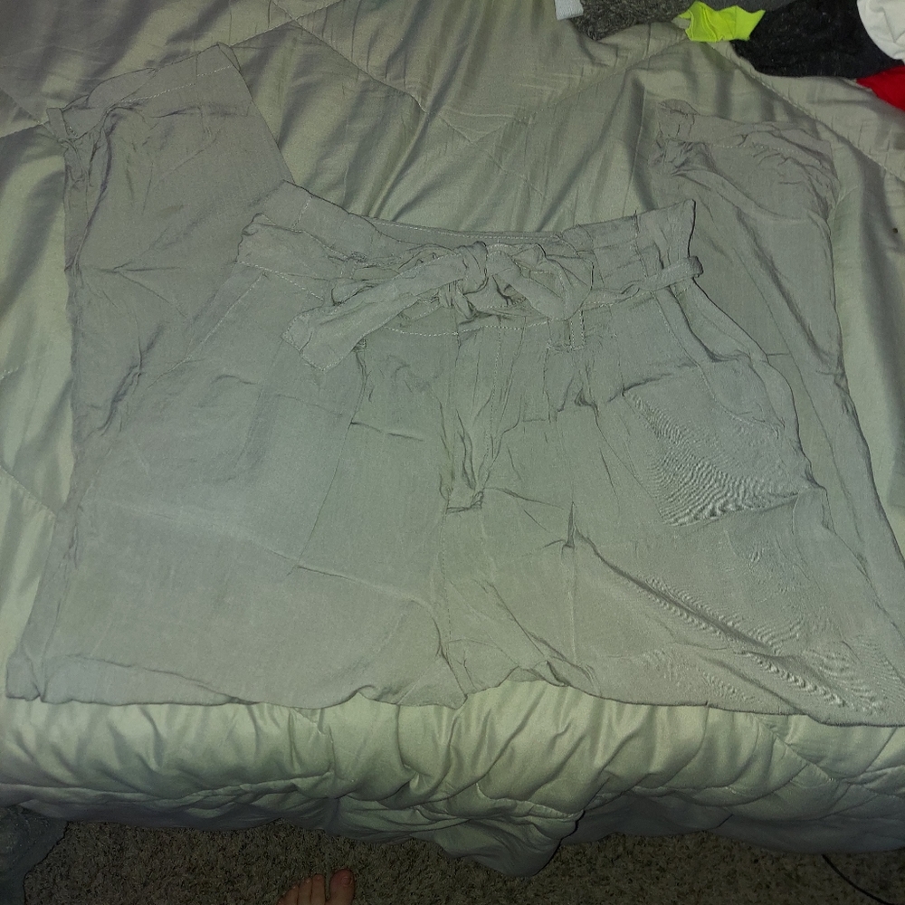 Grey dress pants